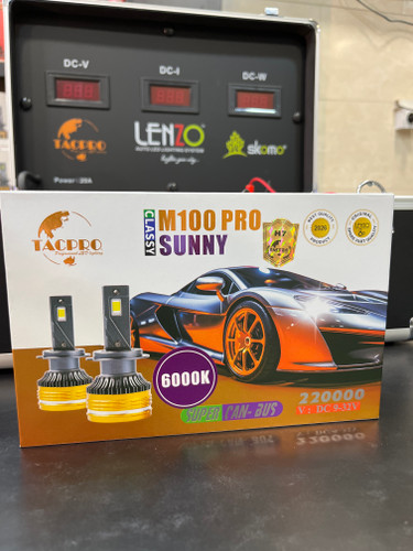 هدلایت M100 pro لنزو رنگ سفید